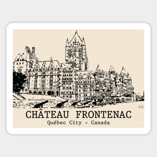 Château Frontenac - Québec City QC Magnet